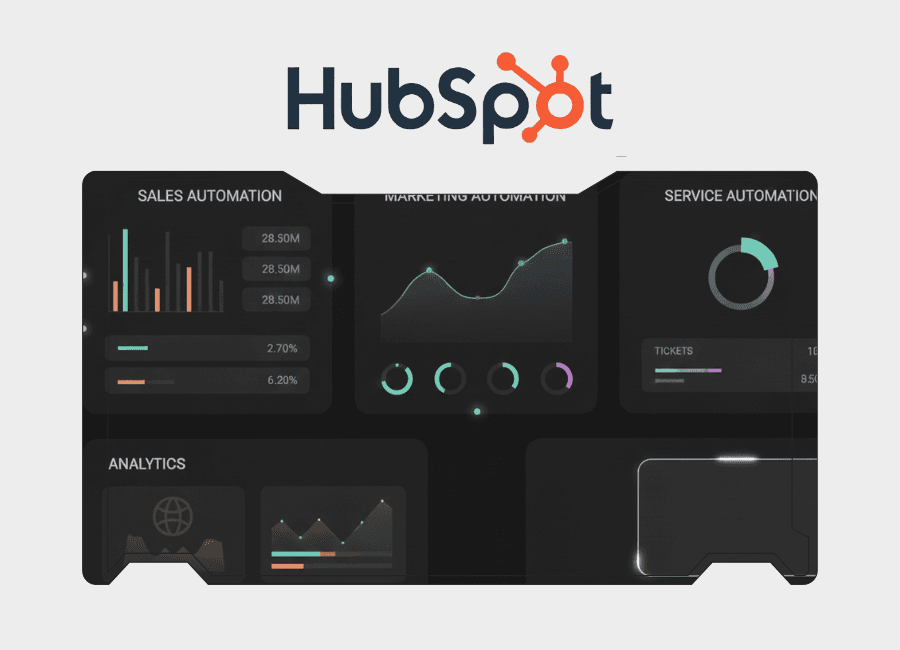 HubSpot CRM illustration